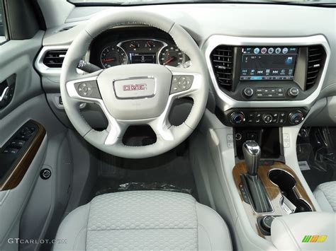 Gmc Acadia Sle Awd Dark Ash Gray Light Ash Gray Dashboard Photo