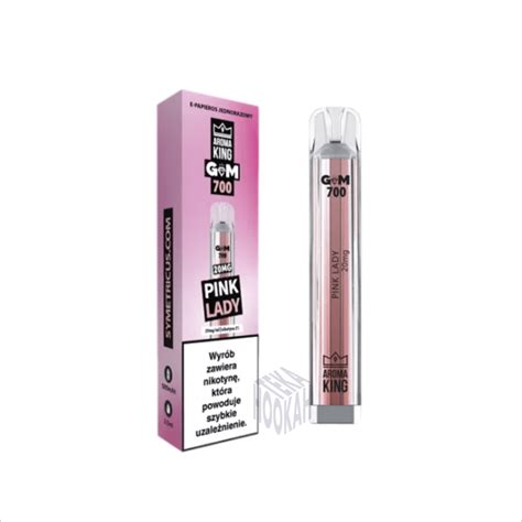 E Papieros Aroma King 700 Gem Bar Pink Lady Hookahteka