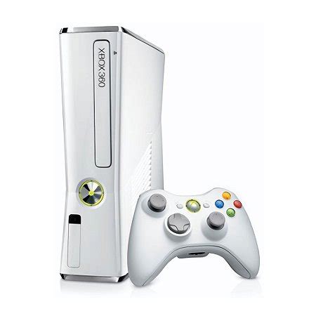 Console Xbox Slim Gb Branco Microsoft Meugameusado