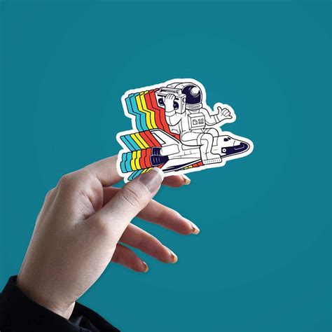 Spaceman Radio Sticker – STICK IT UP