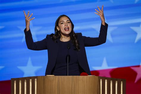 AOC fires up DNC crowd with scorching swipe at 'two-bit union buster' Trump