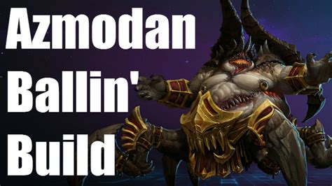 Heroes Of The Storm Azmodan Ballin Build YouTube