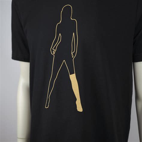 Vs Logo Metallic Gold Shirt Vinegar Syndrome