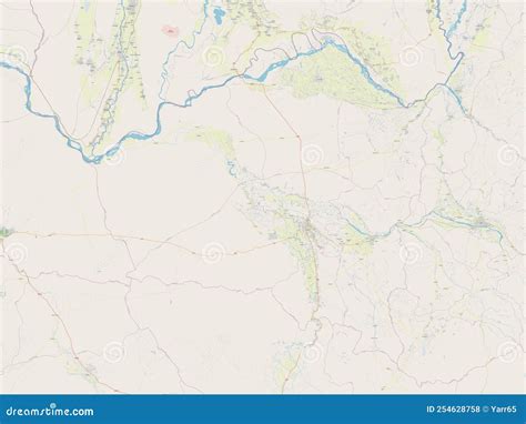 Kunduz, Afghanistan. OSM stock illustration. Illustration of earth ...