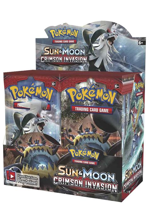 Crimson Invasion Booster Box Pocket Monster