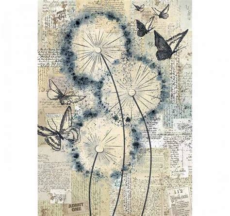 Stamperia Blowing In The Wind A Decoupage Decopatch Papier