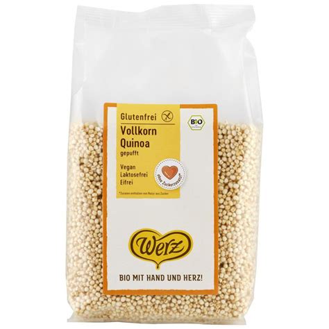 Werz Quinoa Vollkorn Gepufft Glutenfrei 125 G Shop Apotheke