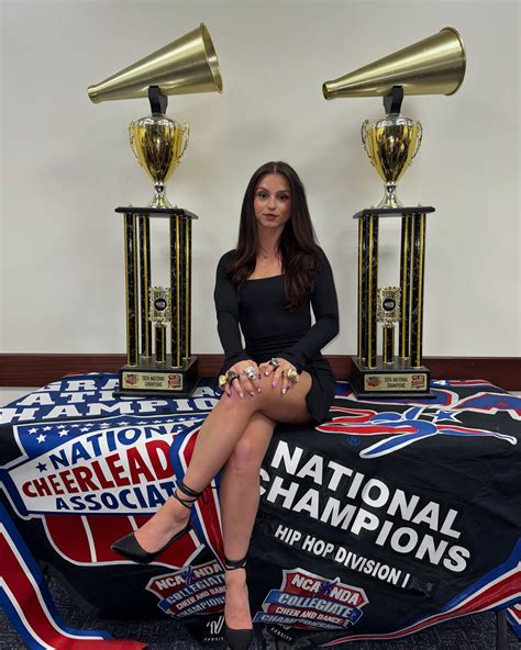 Caylee Odle | 4 years, 1 partner stunt, and 4 national titles later..💜