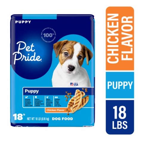 Pet Pride® Chicken Flavor Dog Food, 18 lb - Fred Meyer