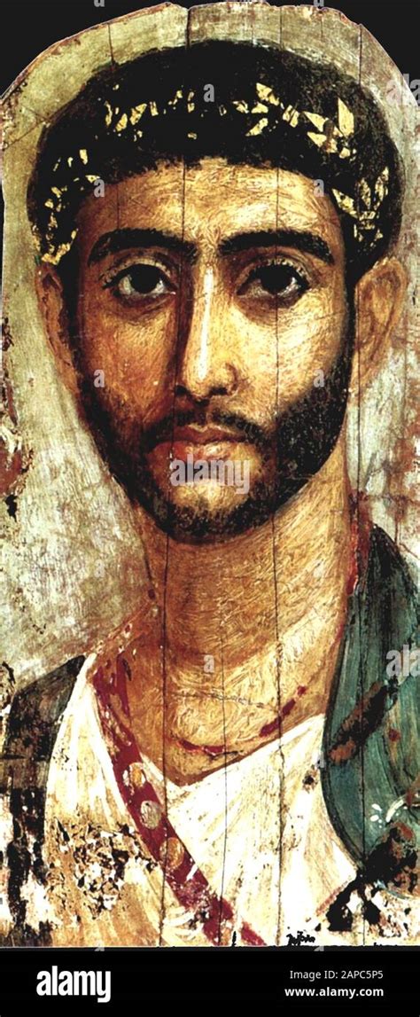 Fayum Portraits Ancient Greek Funeral Paintings From 3rd Century Bc To