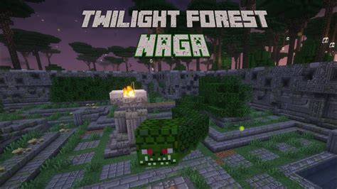 Naga Twilight Forest Boss Tutorial Minecraft Youtube