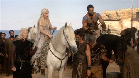 Drogo And Daenerys With Dothraki Khal Drogo Photo 30463558 Fanpop