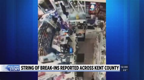 Police Investigate String Of Break Ins In Kent County Youtube