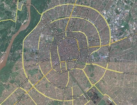 MAPAS DE SANTA CRUZ DE LA SIERRA: MAPA SATELITAL DE SANTA CRUZ DE LA SIERRA