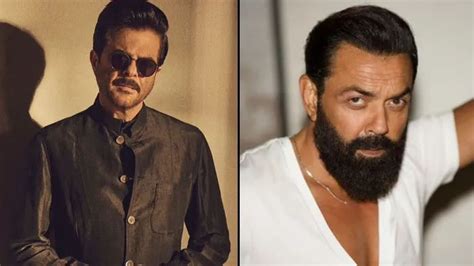 Anil Kapoor Bobby Deol Go Shirtless In Bts Photo From Animal Shoot