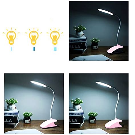 Lampka Biurkowa Szkolna Dotykowa Lampa Led Usb Klips Retoo Sklep