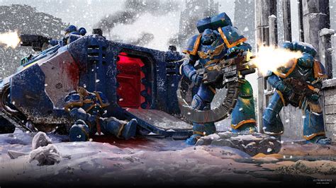 Warhammer 40k Ultramarines Art 1920x1080 Wallpaper Teahub Io