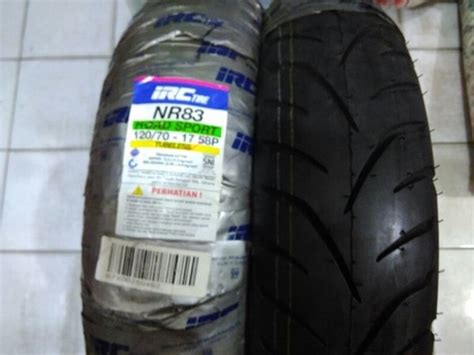 Jual Ban Luar Irc 120 70 17 NR83 Tubeless Di Lapak MCLL MOTOR Bukalapak