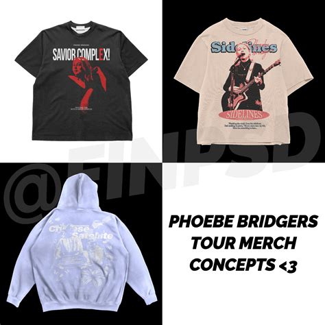 tour merch concepts : r/phoebebridgers