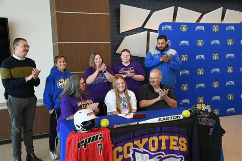 WATCH | Lakeside, Cook signs with Kansas Wesleyan softball | Hot ...