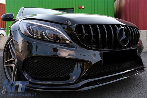 Front Bumper Lip Suitable For Mercedes C Class W S A C