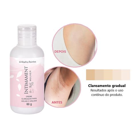 Creme Clareador Para Axilas E Virilhas Intimament Mulher Abelha Rainha