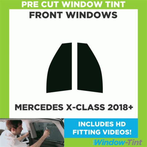 Pre Cut Car Window Tint For Mercedes X Class 2018 Front Windows Tinting Film Ebay