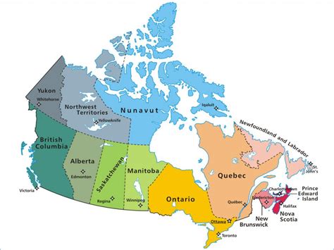 The Abbreviations for Provinces and Territories in Canada - ExcelNotes