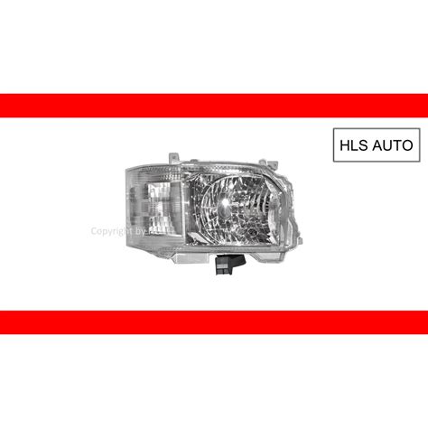 Toyota Hiace Kdh Head Lamp Lampu Besar Depan Tyc