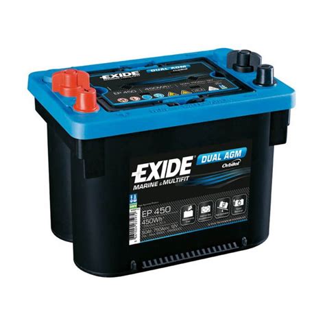 Batterier Agm Exide Dual AGM 12V 50Ah