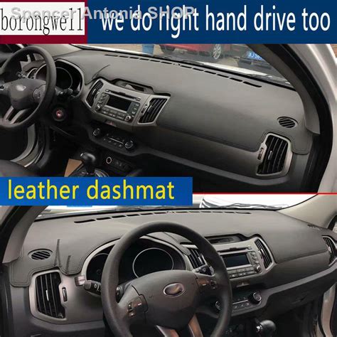 For Kia Sportage R Leather Dashmat