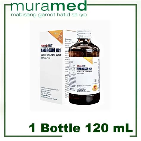 RiteMED Ambroxol HCl 30 Mg 5 ML Syrup 120 ML Lazada PH