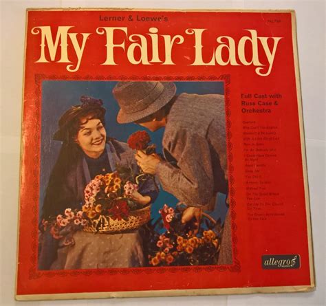 Vinyl Lp Album Lerner And Loewes My Fair Lady Rare Lp Ebay