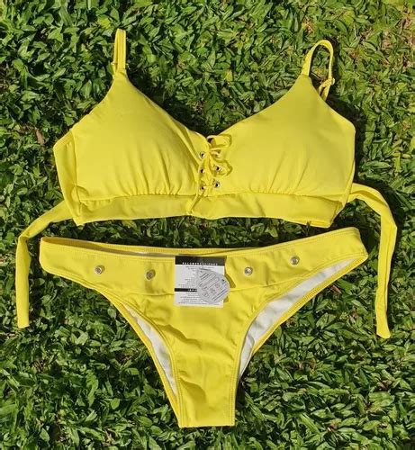 Bikini Malla Top Atada Con Vedetina Moda Verano 2022 Hermosa En Venta