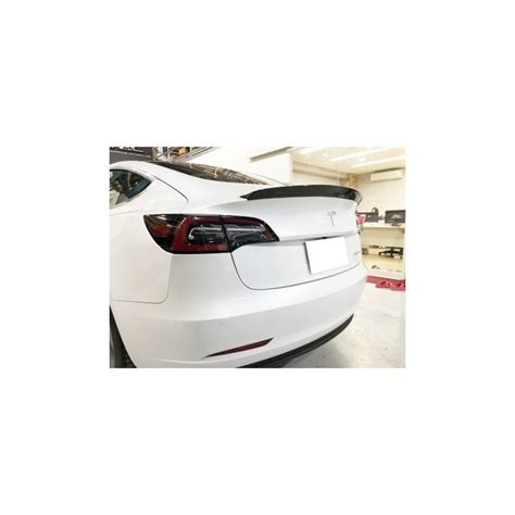 1441 Heckspoiler Highkick Carbon passend für Tesla Model 3 ab 2017