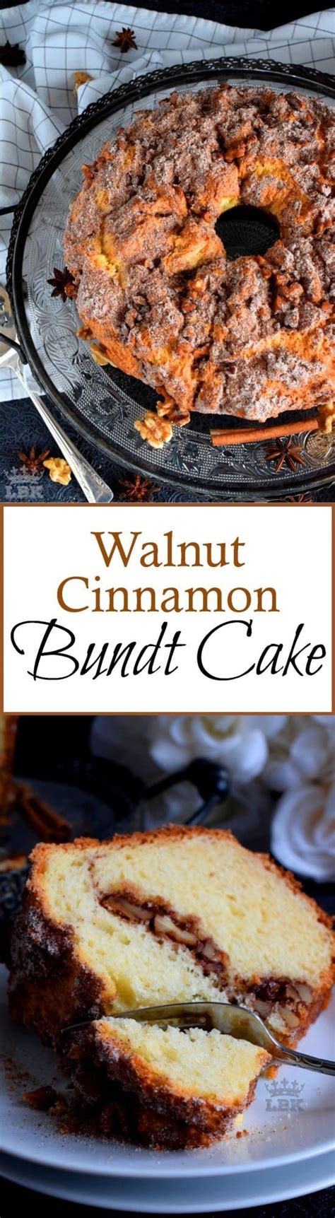 Walnut Cinnamon Bundt Cake Lord Byron S Kitchen Recipes Cinnamon