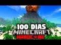 Sobreviví 100 Días en una Isla Desierta en Minecraft y Esto es lo Que