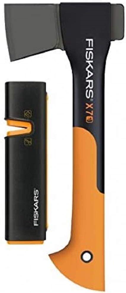 Fiskars Set Universalaxt X Xs Mit Axt Und Messersch Rfer L Nge