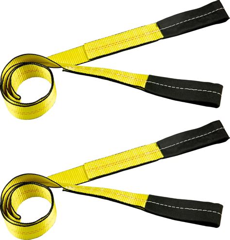 Ac Dk 2 Pack 6 X 2 Heavy Duty Lifting Strap Equipped With