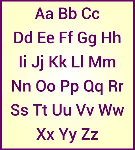 Upper And Lower Case Alphabet Printables