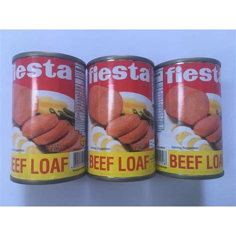 Fiesta Beef Loaf 150g Shopee Philippines