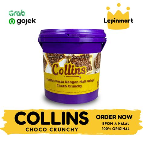 Jual Collins Choco Crunchy Kg Coklat Viral Jakarta Shopee Indonesia