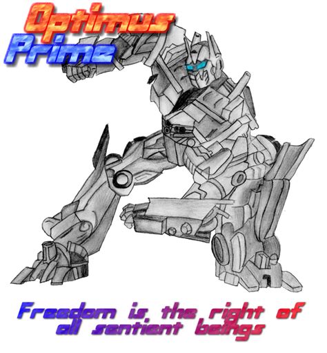 Optimus Prime - Pencil by PikachuThunderstream on DeviantArt