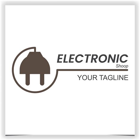 electronics store logo design template 41459553 Vector Art at Vecteezy