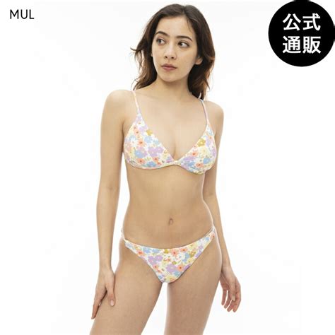楽天市場OUTLET OFF送料無料 ビラボン レディース CREPE TRI BIKINI ビキニ MUL 年春夏モデル 全 色 M L