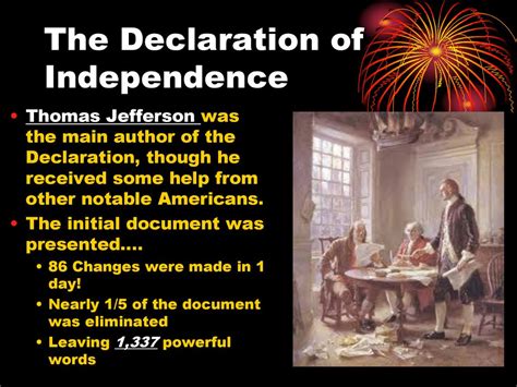 The Declaration Of Independence Ppt Download