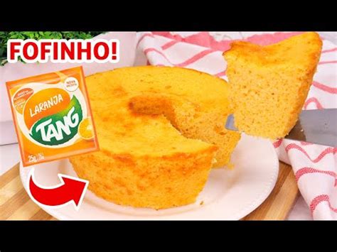 BOLO DE SUCO TANG DE LIQUIDIFICADOR Receita YouTube