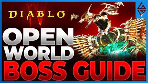 Open World Boss Guide Diablo Weltbosse Erkl Rt Alle Infos Zu