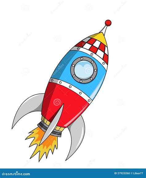 Space Rocket Cartoon Stock Illustration | CartoonDealer.com #86749996