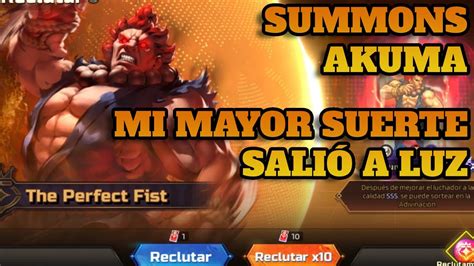 No Puede Ser Cierto Esto Los Mejores Summons A Por Akuma Llenos De